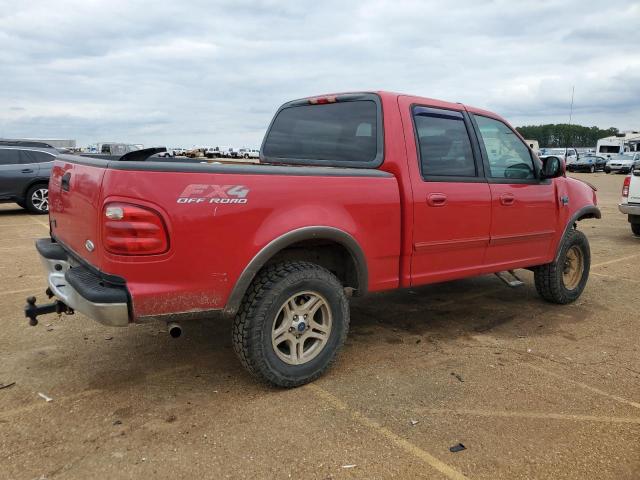 1FTRW08L83KC83115 - 2003 FORD F150 SUPERCREW RED photo 3