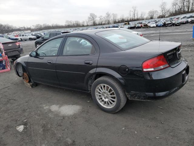 1C3EL46X95N513223 - 2005 CHRYSLER SEBRING BLACK photo 2