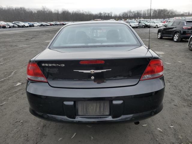 1C3EL46X95N513223 - 2005 CHRYSLER SEBRING BLACK photo 6