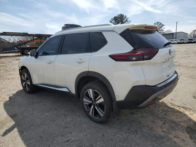 5N1BT3CA7NC711475 - 2022 NISSAN ROGUE SL WHITE photo 2