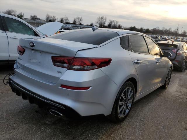 5XXGU4L15LG417583 - 2020 KIA OPTIMA EX SILVER photo 3