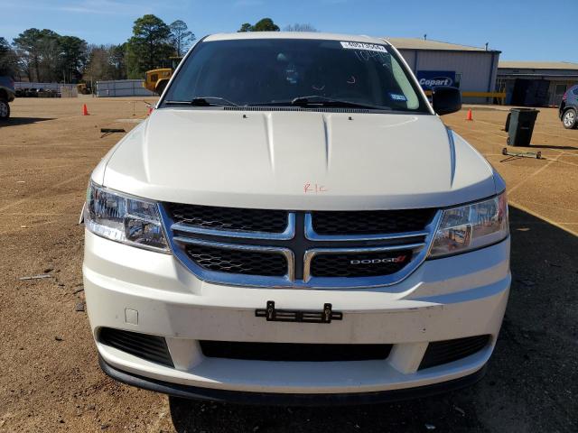 3C4PDCAB6CT340913 - 2012 DODGE JOURNEY SE WHITE photo 5