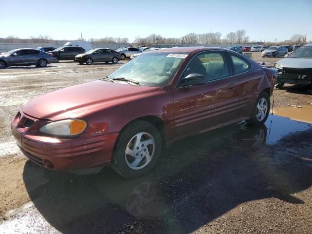 1G2NF12E0YM822308 - 2000 PONTIAC GRAND AM SE1 MAROON photo 1