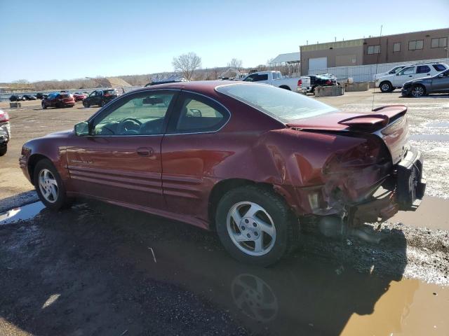 1G2NF12E0YM822308 - 2000 PONTIAC GRAND AM SE1 MAROON photo 2