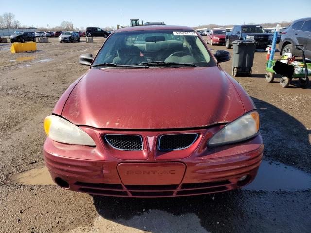 1G2NF12E0YM822308 - 2000 PONTIAC GRAND AM SE1 MAROON photo 5