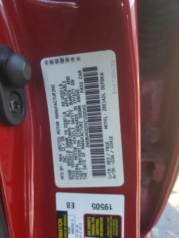 1NXBU40E09Z150045 - 2009 TOYOTA COROLLA BASE RED photo 12