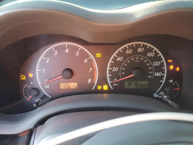 1NXBU40E09Z150045 - 2009 TOYOTA COROLLA BASE RED photo 9