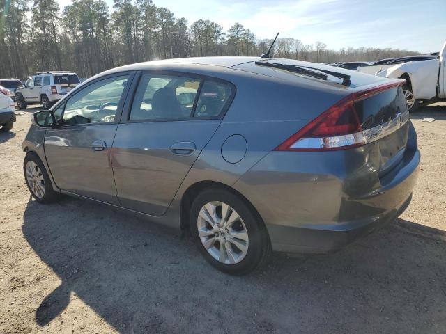 JHMZE2H76DS001345 - 2013 HONDA INSIGHT EX GRAY photo 2