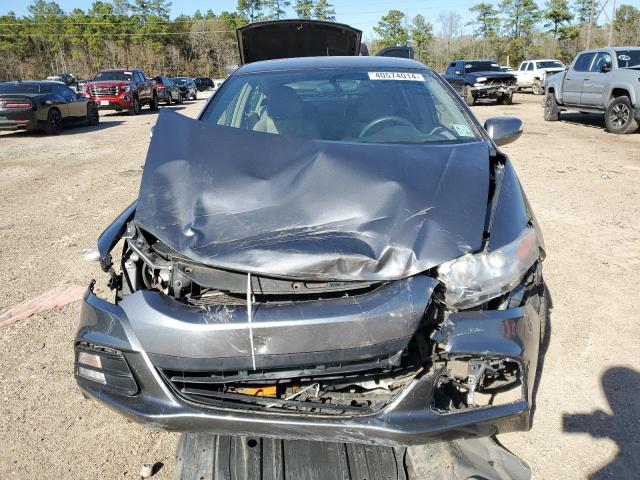 JHMZE2H76DS001345 - 2013 HONDA INSIGHT EX GRAY photo 5