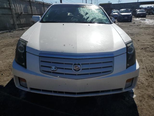 1G6DP577160176144 - 2006 CADILLAC CTS HI FEATURE V6 WHITE photo 5