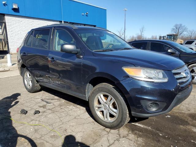 5XYZGDAB5CG115573 - 2012 HYUNDAI SANTA FE GLS BLUE photo 4