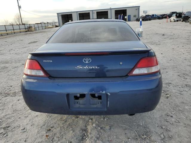 2T1CF28P81C459390 - 2001 TOYOTA CAMRY SOLA BLUE photo 6