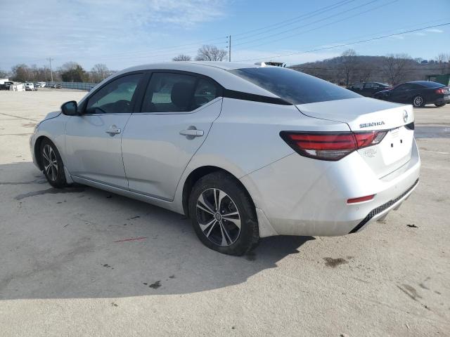 3N1AB8CV0PY253620 - 2023 NISSAN SENTRA SV SILVER photo 2