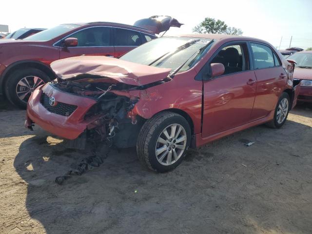 1NXBU40E89Z124390 - 2009 TOYOTA COROLLA BASE RED photo 1