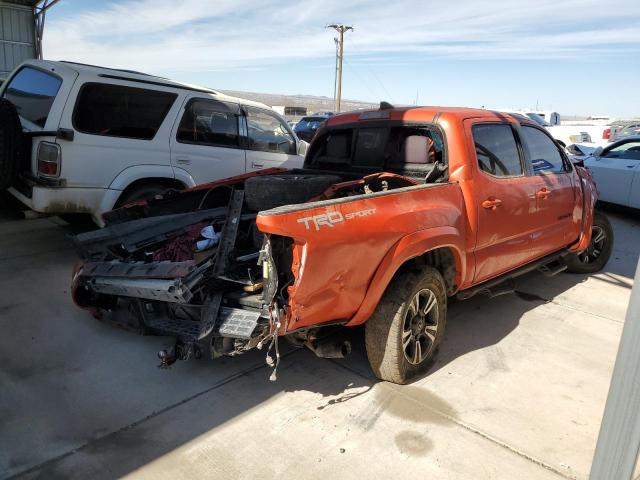 5TFAZ5CN5HX053259 - 2017 TOYOTA TACOMA DOUBLE CAB ORANGE photo 3