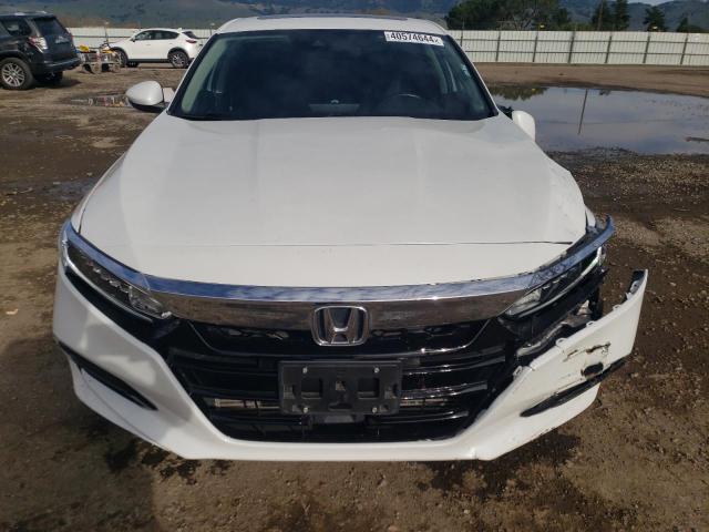 1HGCV1F59JA175545 - 2018 HONDA ACCORD EXL WHITE photo 5