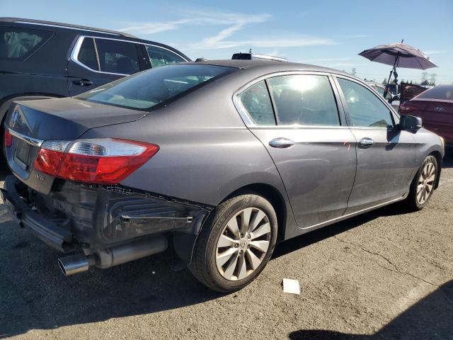 1HGCR3F86FA004446 - 2015 HONDA ACCORD EXL GRAY photo 3