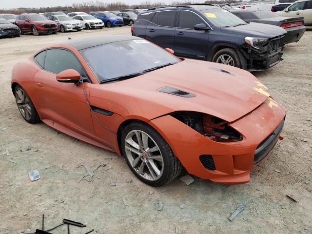 SAJWJ6BV4H8K42369 - 2017 JAGUAR F-TYPE S ORANGE photo 4