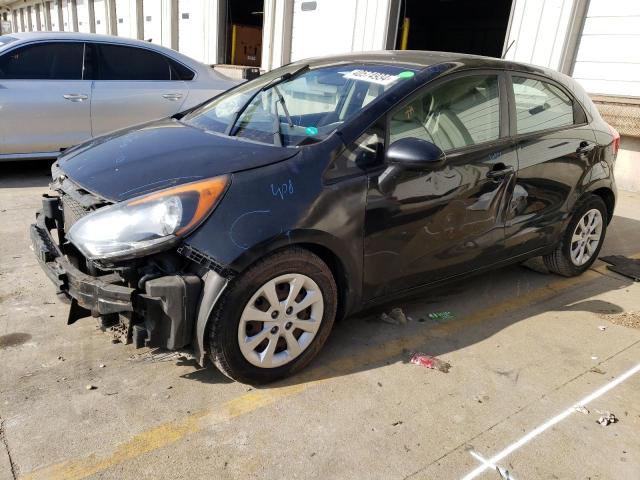 KNADN5A33D6159605 - 2013 KIA RIO EX BLACK photo 1