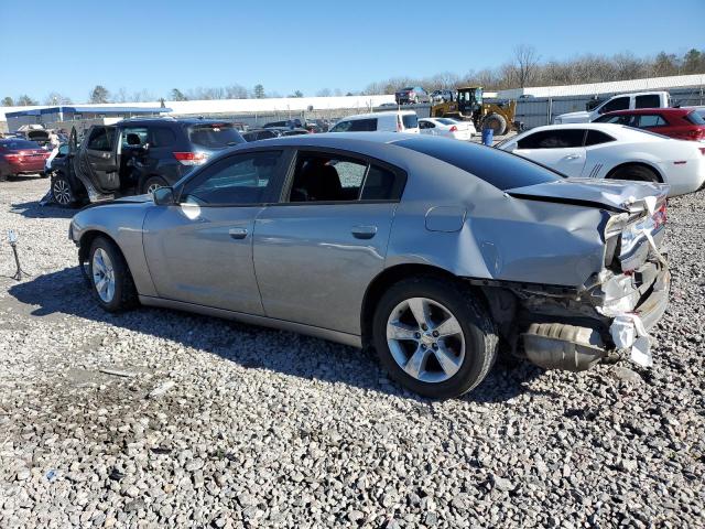 2C3CDXBG1EH171707 - 2014 DODGE CHARGER SE GRAY photo 2