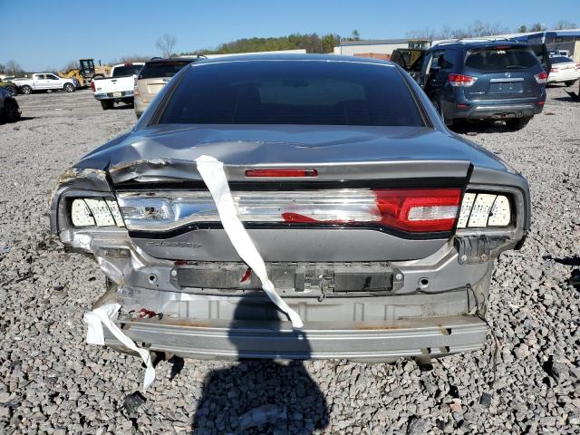 2C3CDXBG1EH171707 - 2014 DODGE CHARGER SE GRAY photo 6