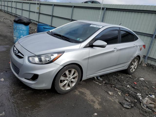 KMHCU4AE6CU129114 - 2012 HYUNDAI ACCENT GLS SILVER photo 1