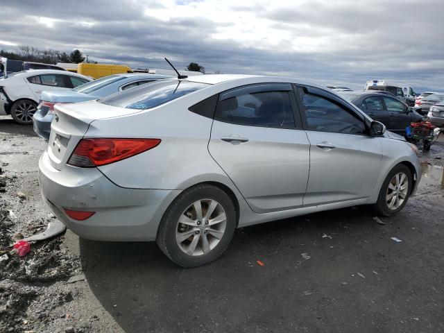 KMHCU4AE6CU129114 - 2012 HYUNDAI ACCENT GLS SILVER photo 3