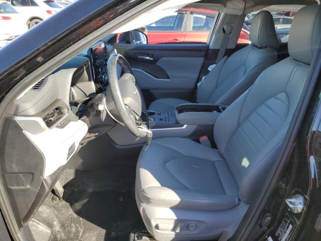 5TDGZRBH6MS079236 - 2021 TOYOTA HIGHLANDER XLE BLACK photo 7