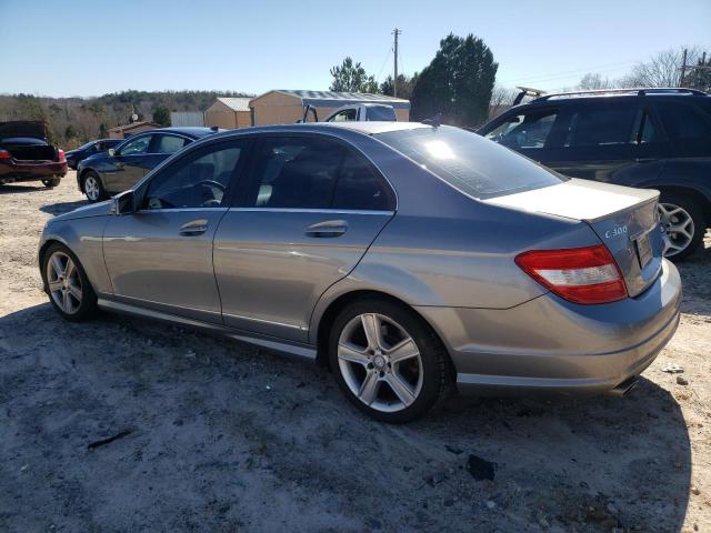 WDDGF8BB6BR177280 - 2011 MERCEDES-BENZ C 300 4MATIC SILVER photo 2