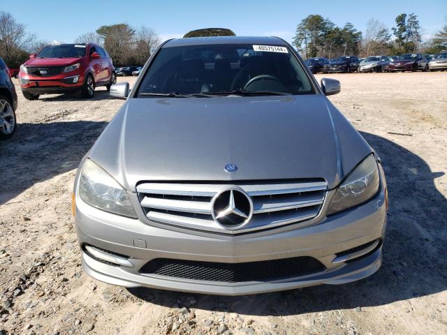 WDDGF8BB6BR177280 - 2011 MERCEDES-BENZ C 300 4MATIC SILVER photo 5