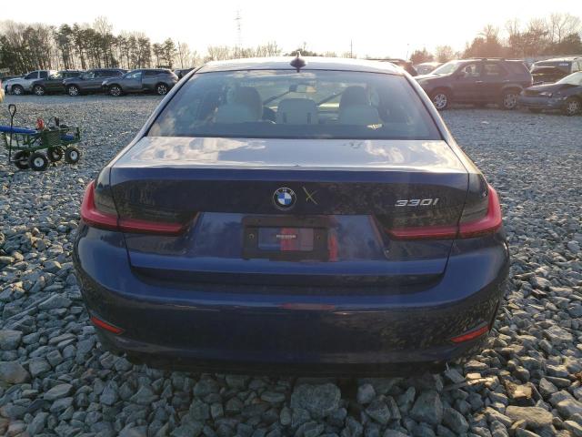 3MW5R1J00L8B43506 - 2020 BMW 330I BLUE photo 6