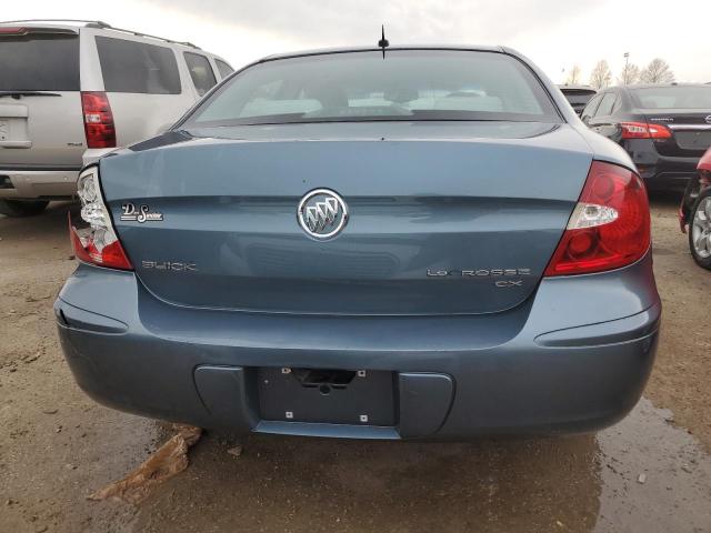 2G4WC582861222945 - 2006 BUICK LACROSSE CX TEAL photo 6