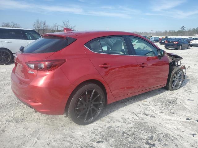 3MZBN1M32JM205836 - 2018 MAZDA 3 GRAND TOURING RED photo 3