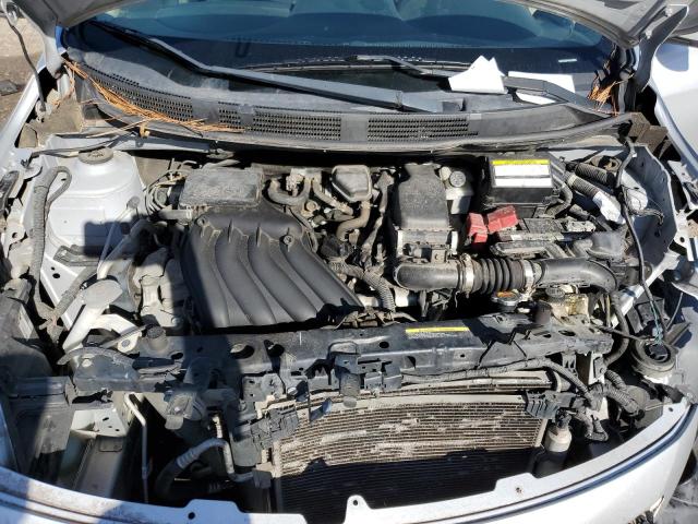 3N1CN7AP4HL804791 - 2017 NISSAN VERSA S SILVER photo 11