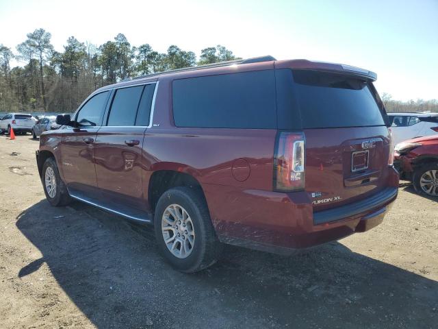 1GKS1GKC4KR295211 - 2019 GMC YUKON XL C1500 SLT RED photo 2