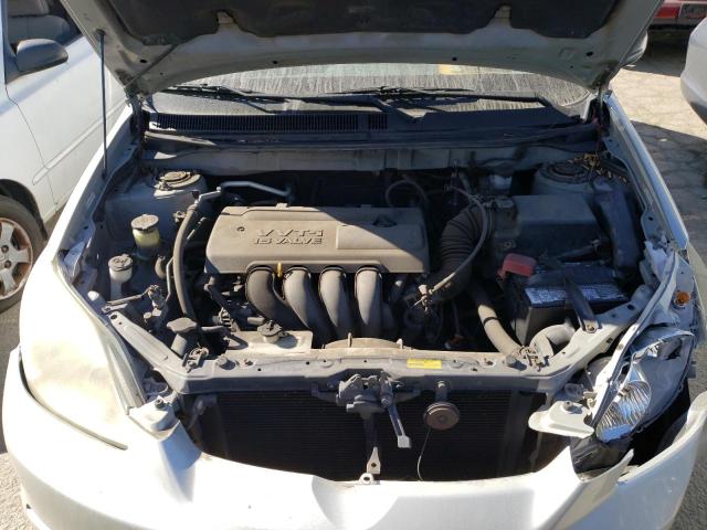 2T1KR32E53C064229 - 2003 TOYOTA COROLLA MA XR SILVER photo 11