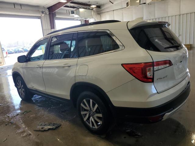 5FNYF6H50KB041592 - 2019 HONDA PILOT EXL WHITE photo 2