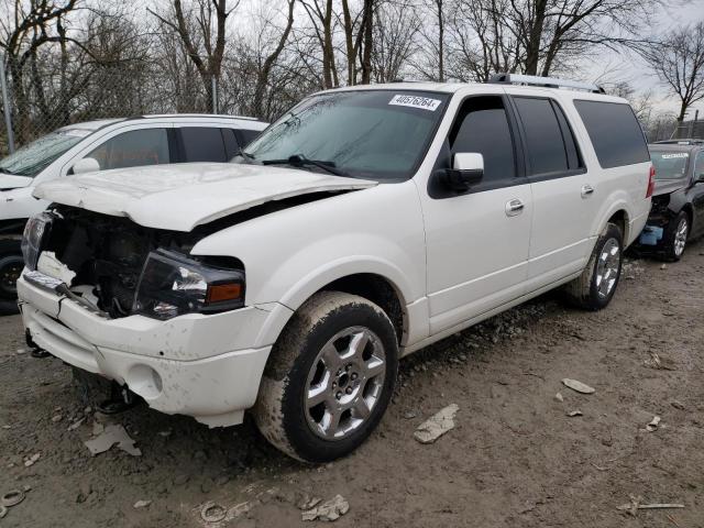 1FMJK2A54DEF19416 - 2013 FORD EXPEDITION EL LIMITED WHITE photo 1