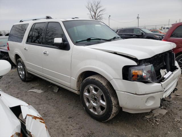 1FMJK2A54DEF19416 - 2013 FORD EXPEDITION EL LIMITED WHITE photo 4