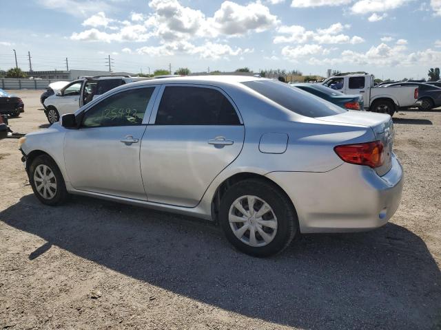 JTDBU4EE4A9113892 - 2010 TOYOTA COROLLA XL BASE SILVER photo 2