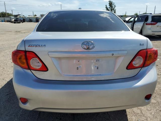 JTDBU4EE4A9113892 - 2010 TOYOTA COROLLA XL BASE SILVER photo 6