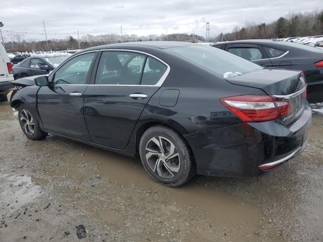 1HGCR2F31HA027571 - 2017 HONDA ACCORD LX BLACK photo 2