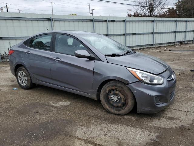 KMHCT4AE3GU982434 - 2016 HYUNDAI ACCENT SE GRAY photo 4