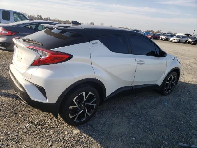 JTNKHMBX3L1066622 - 2020 TOYOTA C-HR XLE WHITE photo 3