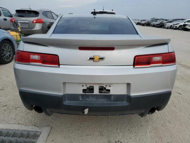 2G1FB1E30F9117274 - 2015 CHEVROLET CAMARO LS SILVER photo 6