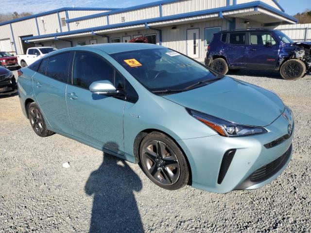 JTDKARFU1L3124429 - 2020 TOYOTA PRIUS L TEAL photo 4