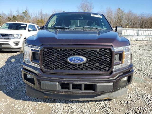 1FTEX1CP7JKF67313 - 2018 FORD F150 SUPER CAB BROWN photo 5