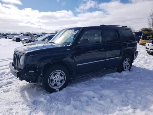 1J4NF4GB8AD636107 - 2010 JEEP PATRIOT LIMITED BLACK photo 1