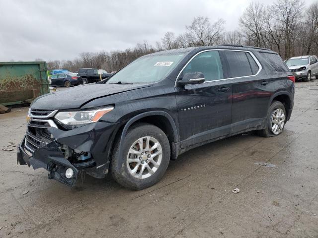 1GNERGKW8KJ304641 - 2019 CHEVROLET TRAVERSE LT BLACK photo 1