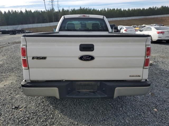 1FTNF1CF6DKE78721 - 2013 FORD F150 WHITE photo 6